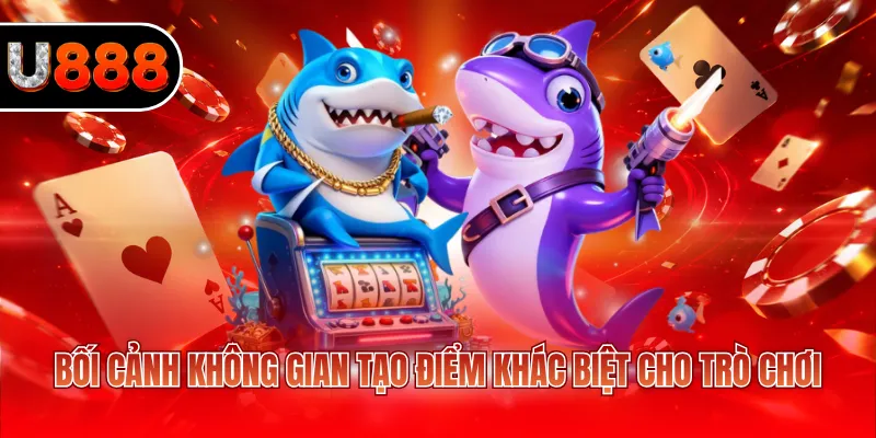 Bối cảnh không gian tạo điểm khác biệt cho bắn cá vũ trụ